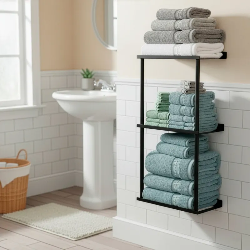Towel rack 25 x 16 x 79 cm HG0073